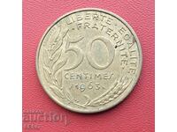 France - 50 Centimes 1963 - Rare Denomination