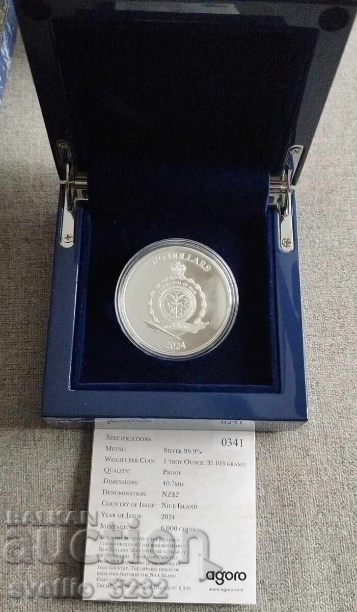 Ασήμι 1 OZ 2024 Θησαυρός της Παναγιούριστε με τιμή € 200.00 | 391.17 BGN Ασήμι 1 OZ 2024 Θησαυρός της Παναγιούριστε με τιμή € 200.00 | 391.17 BGN
