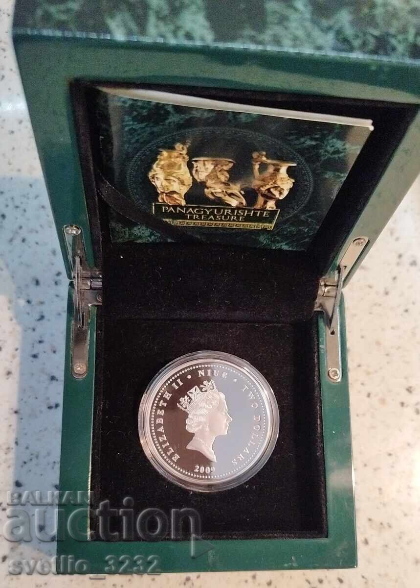 Argint 1 OZ 2009 Tezaurul de la Panaghiuriște cu preț € 240.00 | 469.40 BGN