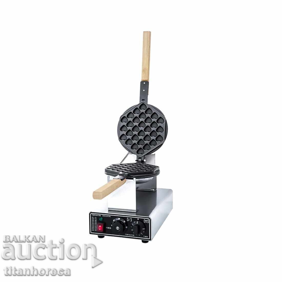 Professional waffle maker 1.4 kW for restaurants