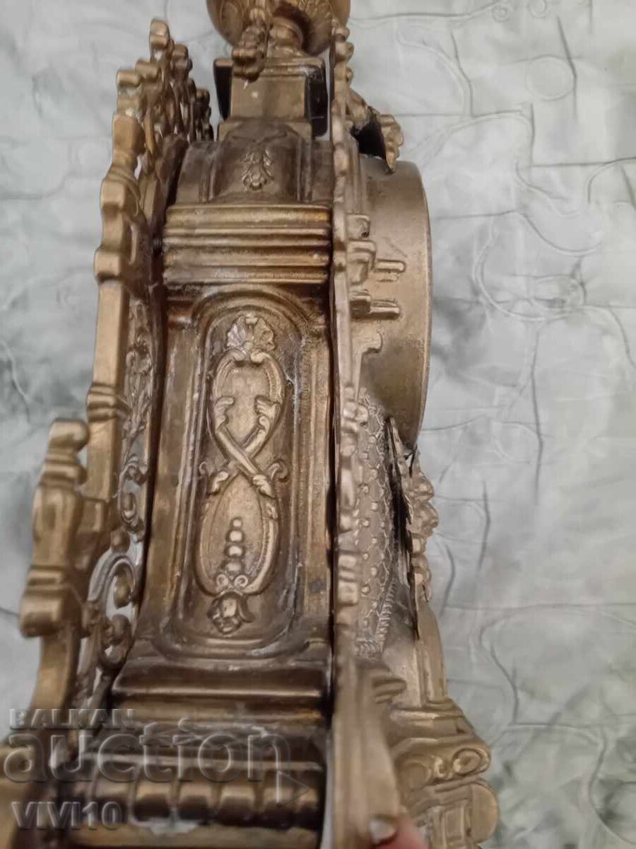 Auction  Antique mantel clock frame