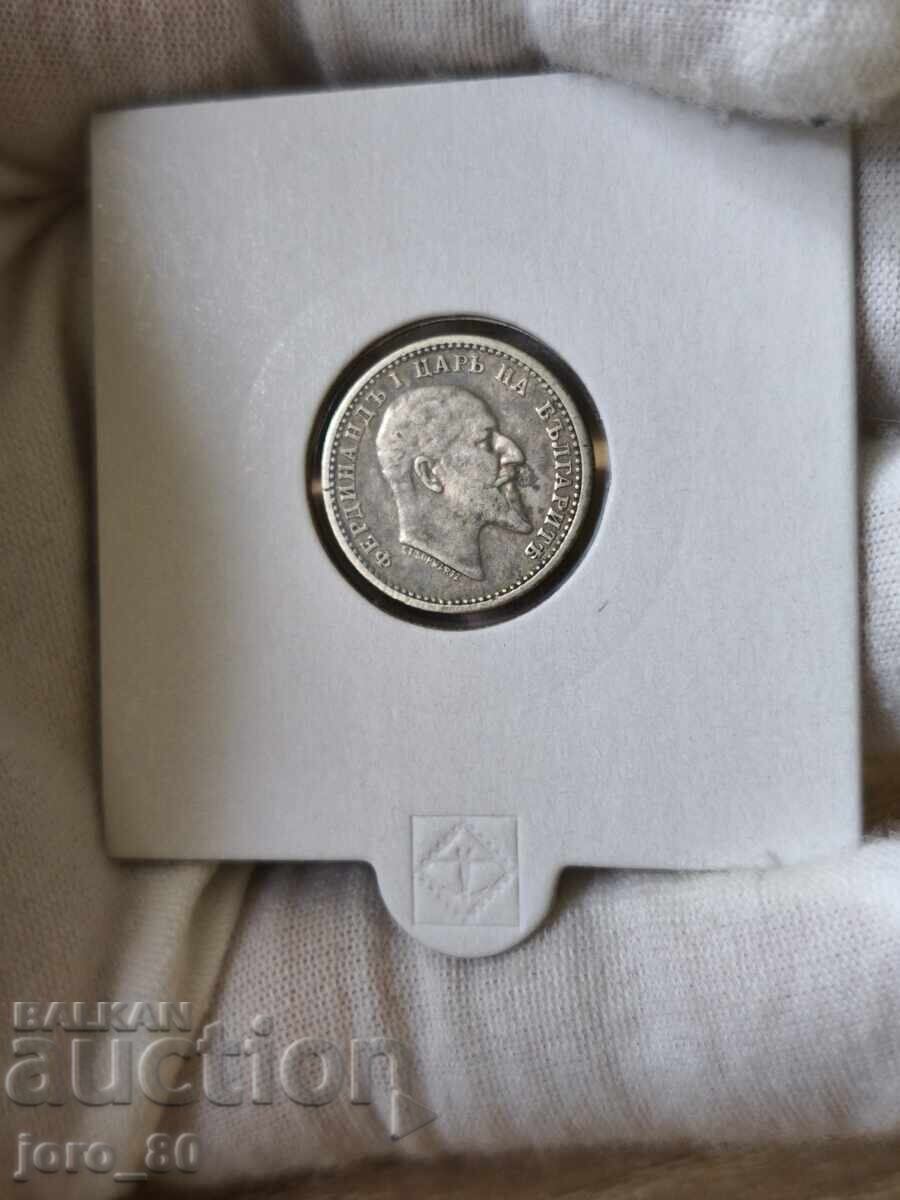 50 stotinki 1910 Βουλγαρία με τιμή € 65.00 | 127.13 BGN