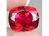 NR! 8.45 ct natural ruby cushion cert. AGSL from 1c!