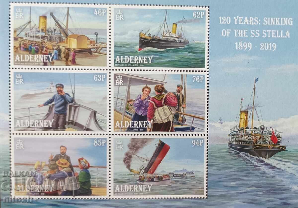 2019 Alderney, Scufundarea m/n Stella