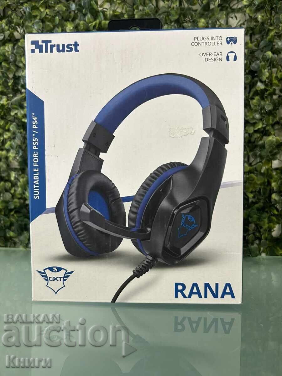 Căști de gaming Trust GTX 404B RANA pentru PS4 și PS5 - noi