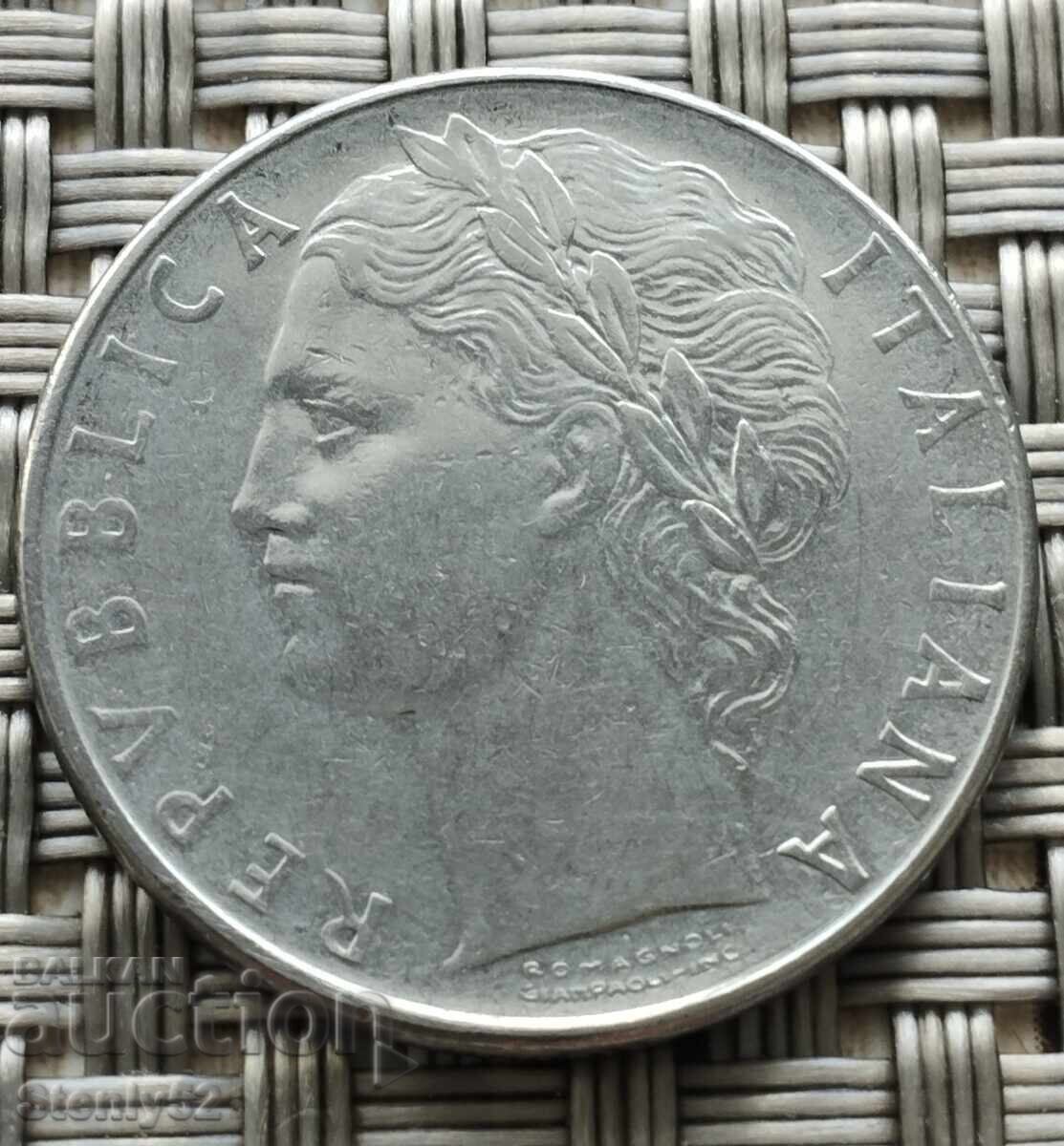 Monedă veche Italia 1970 L100 cu preț € 5.00 | 9.78 BGN