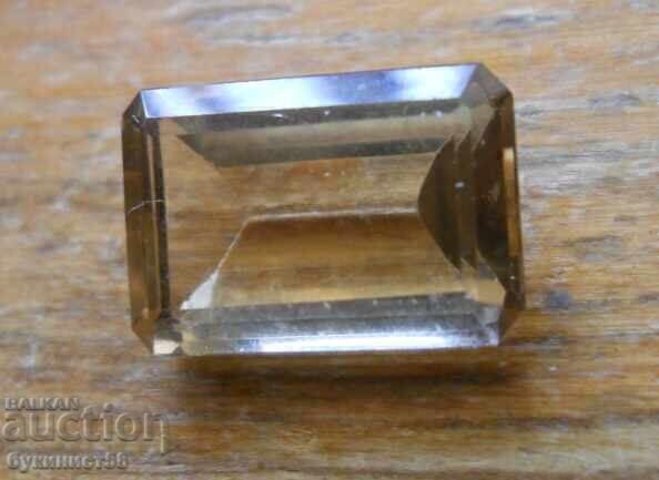 Piatră semiprețioasă fațetată - cuarț fumuriu - 7,5 ct cu preț € 7.80 | 15.26 BGN