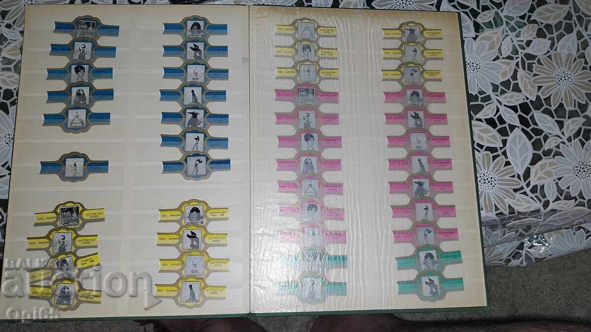 Delivery of Collection of New Cigarette Tax Stamps from Almost All Continents