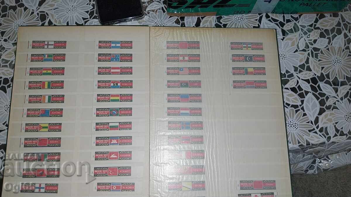 Collection of New Cigarette Tax Stamps from Almost All Continents - 5