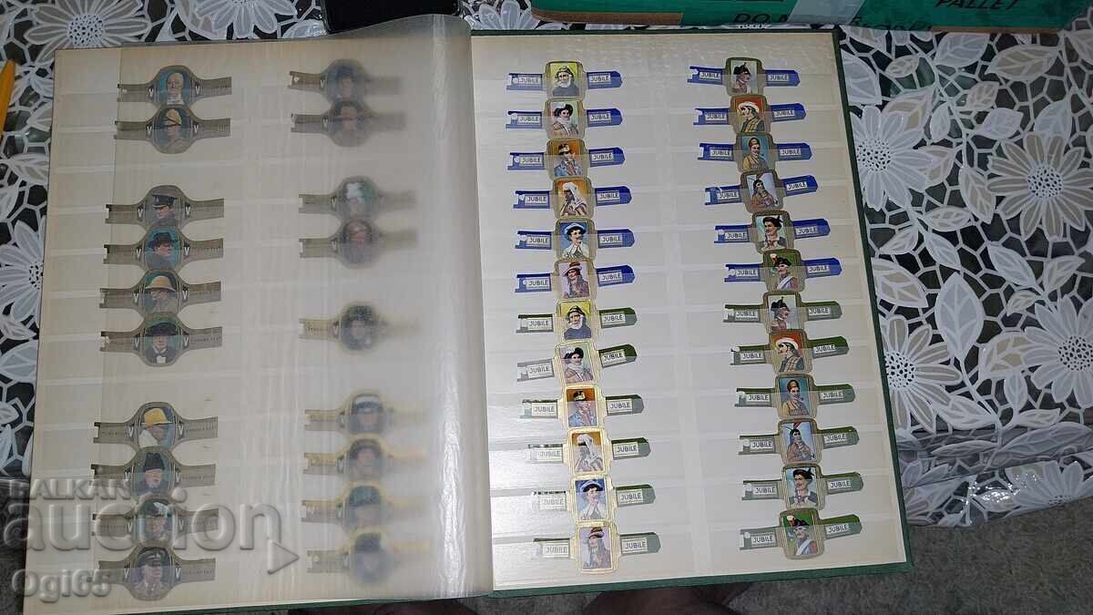 Collection of New Cigarette Tax Stamps from Almost All Continents