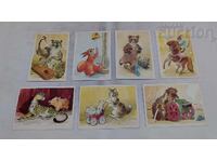 ANIMALE HUD. LEONID HAMBURGER 1979 P.C. LOT 7 BUCĂȚI