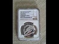 Шанците 2001 год. Оберсдорф NGC PF68 топ грейд