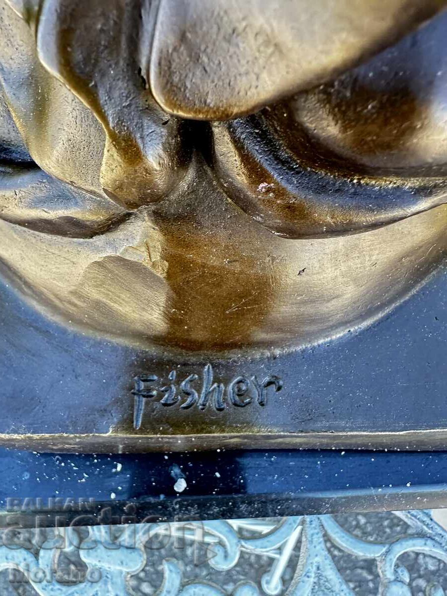 Sculptură mare din bronz „Mamă cu copii” – operă de autor cu preț € 1600.00 | 3129.34 BGN