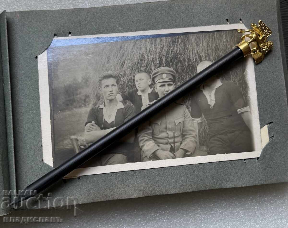 fotografie veche soldați militari Regatul Bulgariei