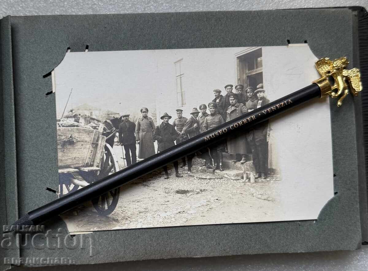 fotografie veche soldați militari Regatul Bulgariei