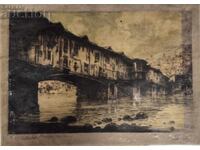 Петър Морозов (1880-1951) Покритият мост в Ловеч