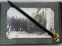 παλιά φωτογραφία Στρατιώτες Στρατιωτικοί Τσαρική Βουλγαρία κυνηγοί