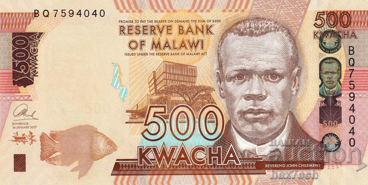 ❤️ ⭐ Malawi 2017 500 Kwacha UNC new ⭐ ❤️ with price € 4.49 | 8.78 BGN ❤️ ⭐ Malawi 2017 500 Kwacha UNC new ⭐ ❤️ with price € 4.49 | 8.78 BGN