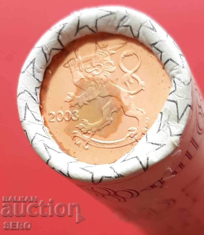 Φινλανδία - τραπεζικό ρολό/κέρματα/ 50x1 λεπτό 2003 με τιμή € 3.00 | 5.87 BGN