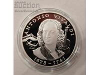 Silver 10 Dinera Antonio Vivaldi 1997 Ανδόρα