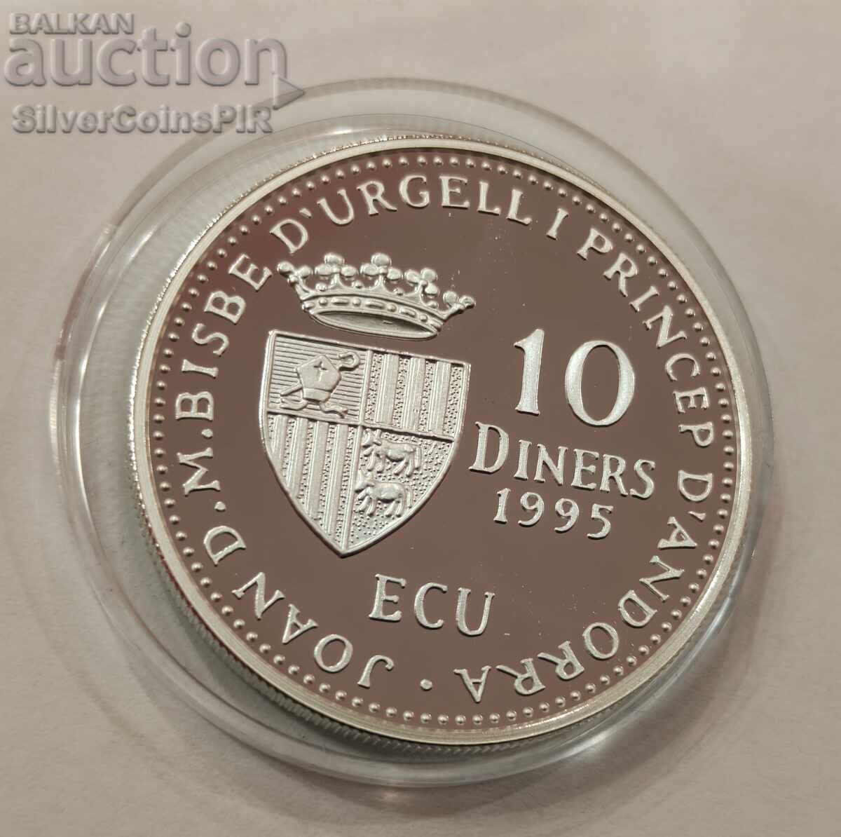 Παράδοση Silver 10 Dinera Lamb of God 1995 Ανδόρα