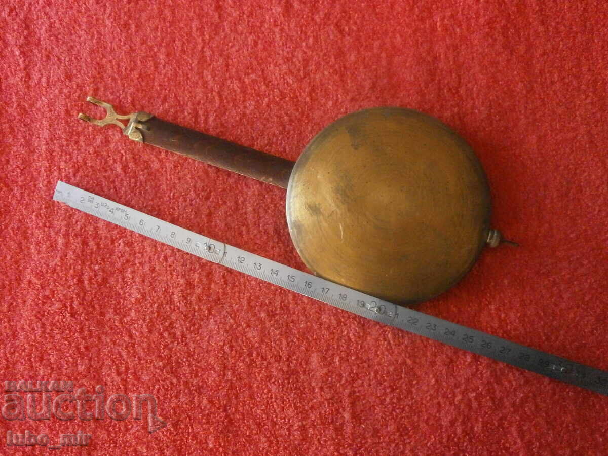 OLD PENDULUM FOR A WALL CLOCK with price € 8.00 | 15.65 BGN