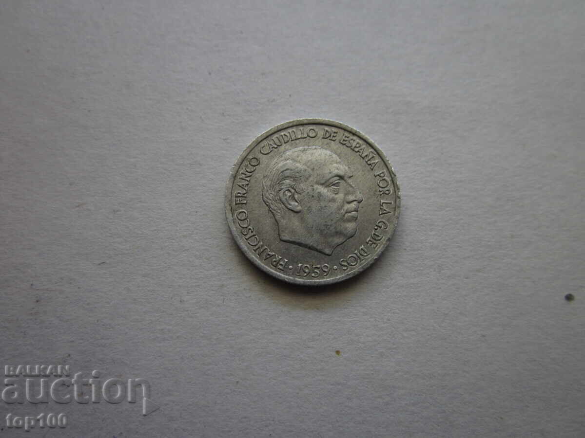 10 CÉNTIMOS SPANIA 1959 BZC !!! cu preț € 0.50 | 0.98 BGN