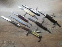 Lot of Old German Folding Pocket Knives, Knife, Blade, Knives
