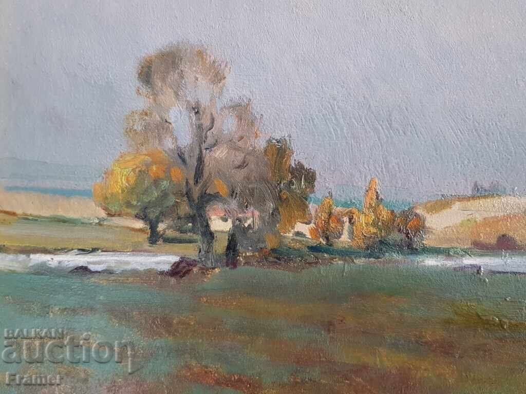 Δημοπρασία Atanas Mihov Landscape Iskar River 1957