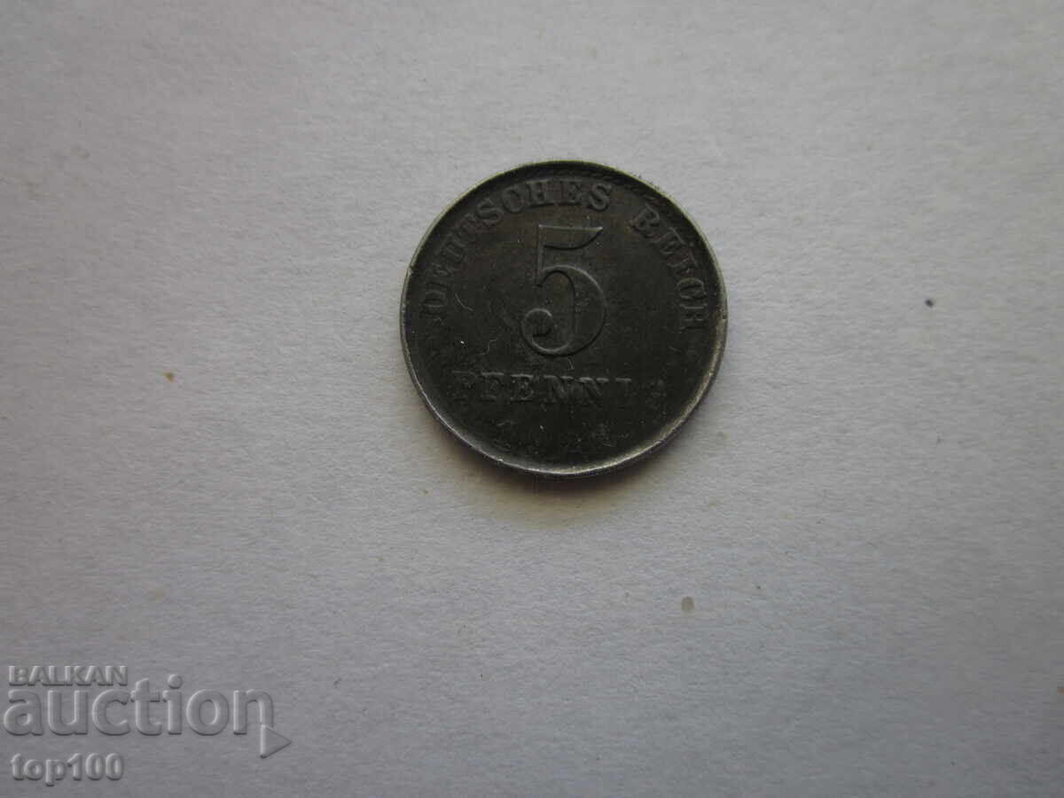 5 PFENNIG 1921 BZC !!! 5 PFENNIG 1921 BZC !!!