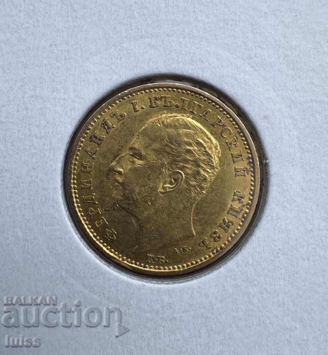 Monedă de aur Bulgaria 20 Leva 1894 Ferdinand I cu preț € 2180.00 | 4263.73 BGN