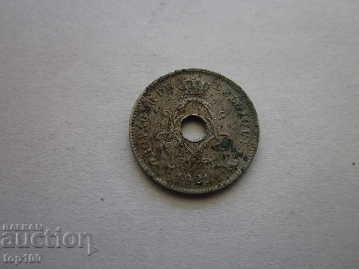 10 ЦЕНТИМЕС БЕЛГИЯ 1921г.   БЗЦ  !!! с цена € 1.00 | 1.96 лв.