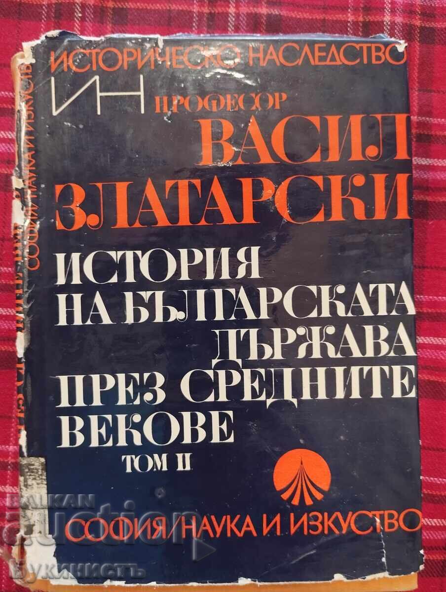 ISTORIA STATULUI BULGAR ÎN EVUL MEDIU VOLUMUL 2