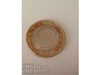 Κέρμα 1 ευρώ, εκδοθέν στο Βέλγιο το 2004, απεικονίζει