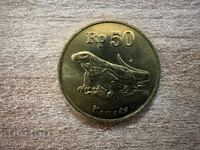 Indonezia - 50 de rupii (1992)