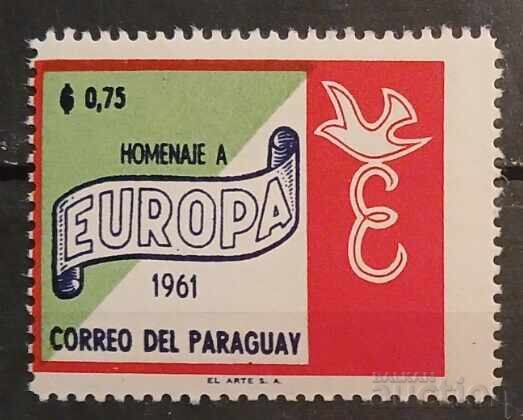 Paraguay 1961 Europa CEPT/Birds MNH