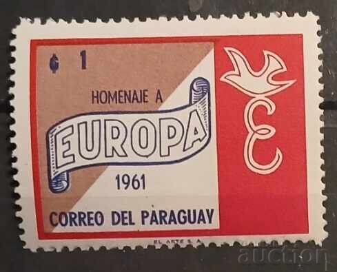 Парагвай 1961 Европа CEPT/Птици MNH