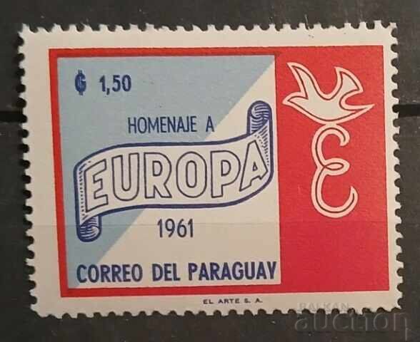 Paraguay 1961 Europa CEPT/Birds MNH