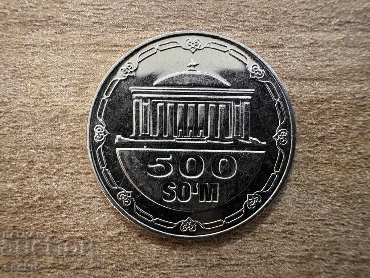 Uzbekistan - 500 sum (2018)