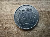 Polonia - 20 groși (1992)
