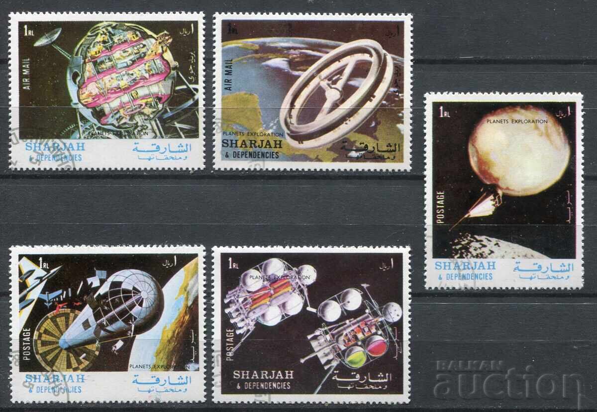 EAU/Sharjah 1971 CTO - Cosmos, cercetare spațială