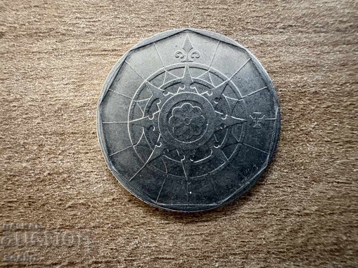 Portugalia - 20 escudos (1986) cu preț € 0.15 | 0.29 BGN