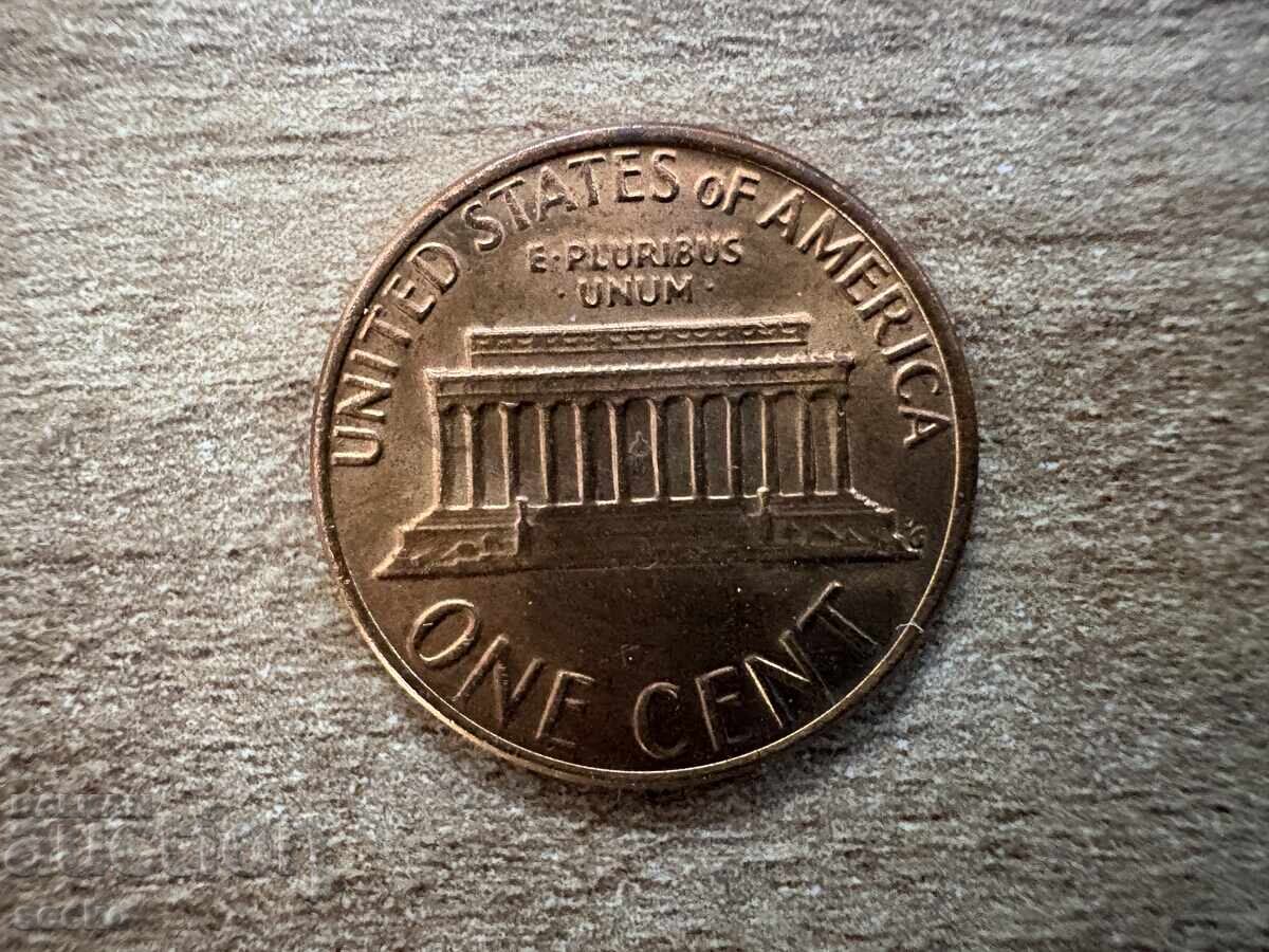 SUA - 1 cent (1980)