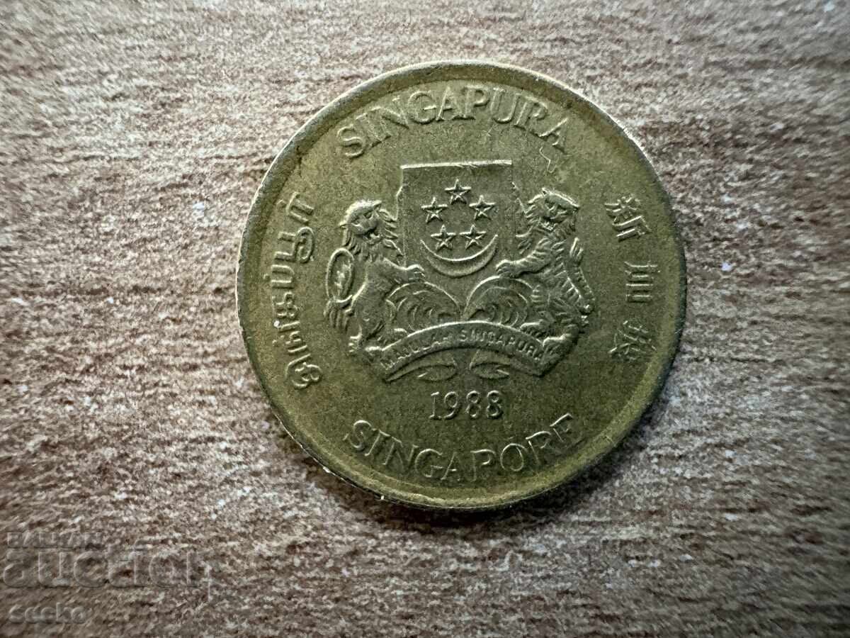 Сингапур - 5 цента (1988) с цена € 0.20 | 0.39 лв. Сингапур - 5 цента (1988) с цена € 0.20 | 0.39 лв.