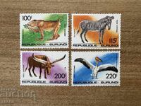 Burundi - Airmail - Animals (1992) MNH