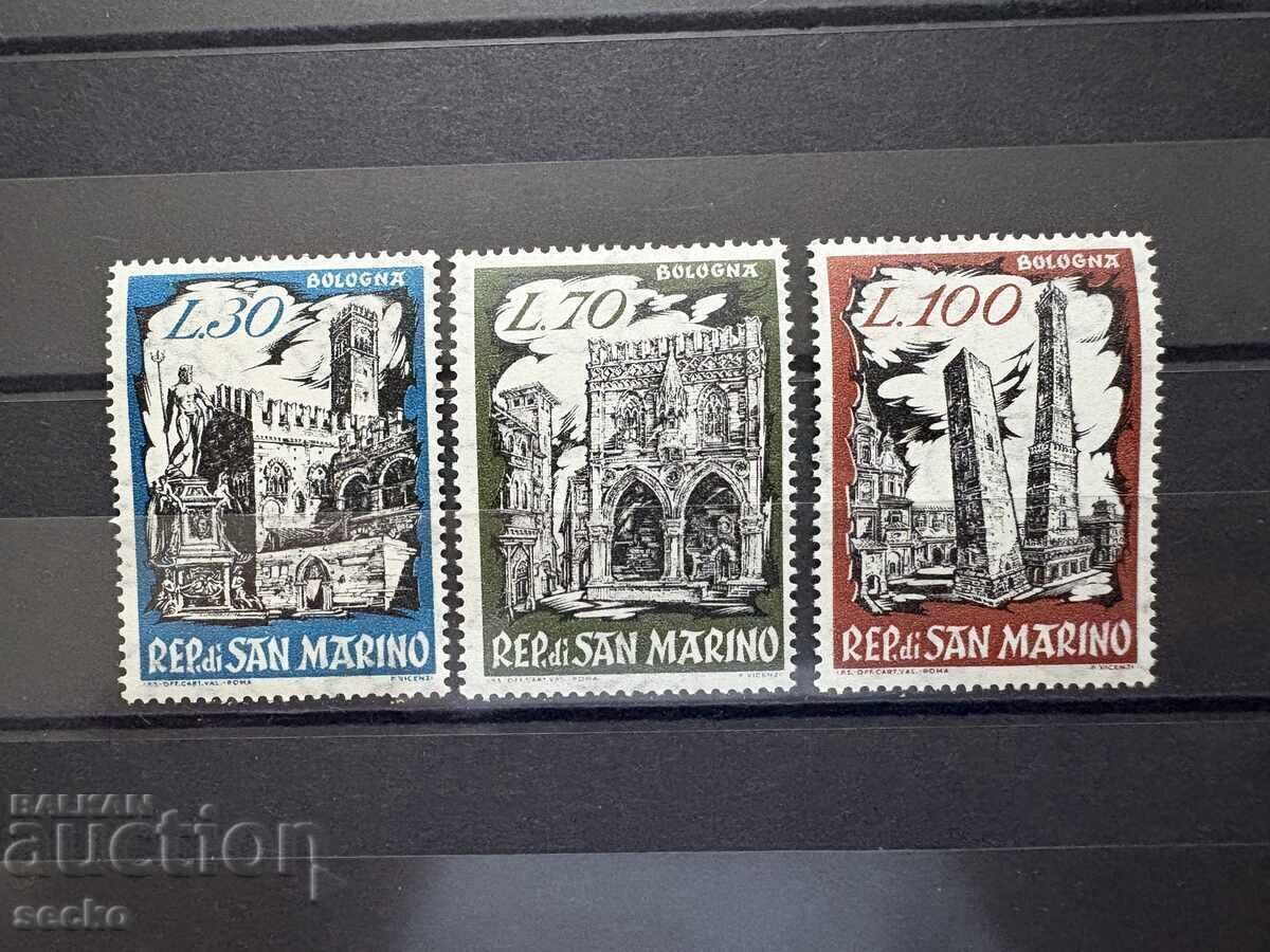 San Marino - Expoziție filatelică „BOFILEX“ - Bologna (1961) MNH