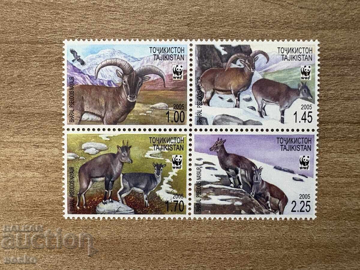 Tadjikistan - Oaia Albastră (2005) MNH