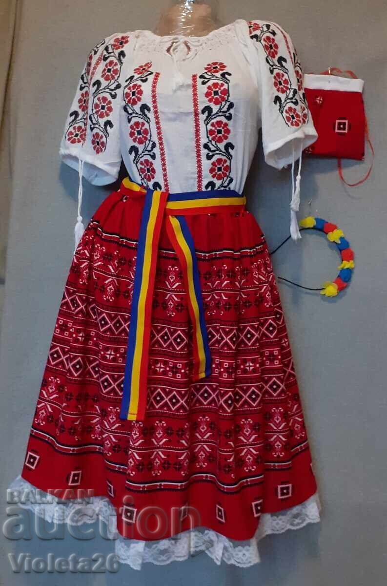 Доставка на Народна носия за възрастни, размери L, XL и 2XL, 295 леи