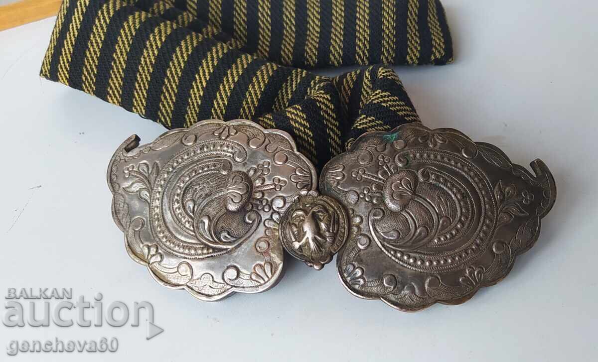 Authentic Revival Period Silver Belt Buckles