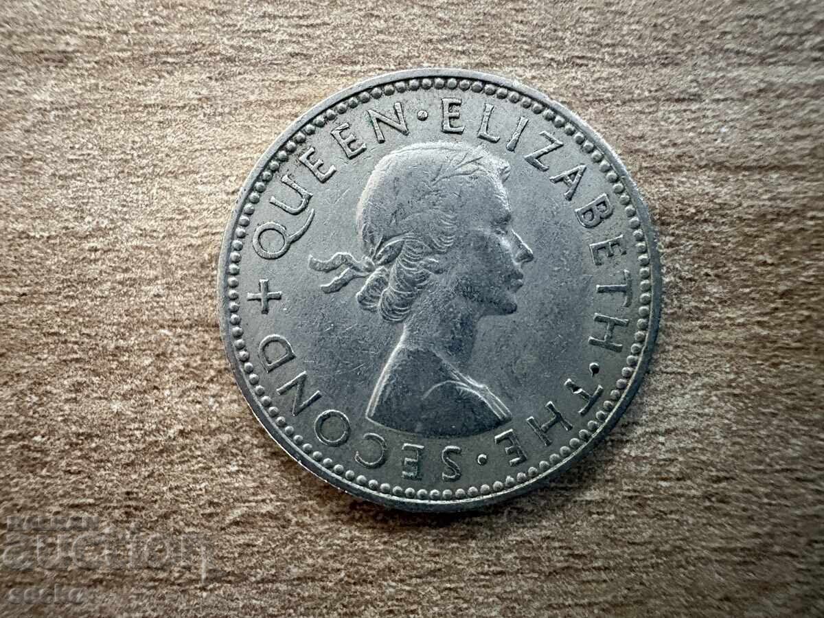 Нова Зеландия - 1 шилинг (1961) с цена € 4.00 | 7.82 лв.
